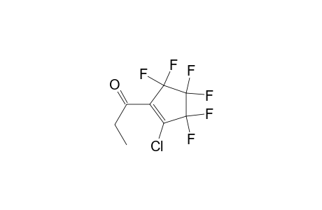 1-chloro-3,3,4,4,5,5-hexafluoro-2-propionylcyclopentene