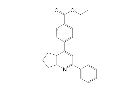Ethyl 4-(2'-phenyl-6',7'-dihydro-5H-[1]-pyrindin-4'-yl)-benzoate