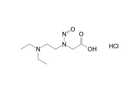 N-[2-(diethylamino)ethyl]-N-nitrosoglycine, hydrochloride