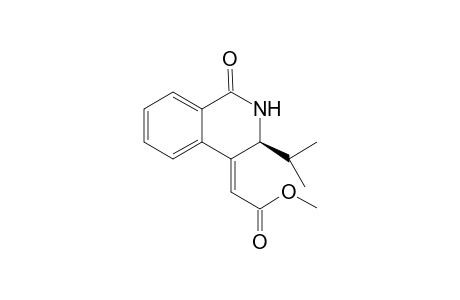 (S,Z)-3-Isopropyl-4-methoxycarbonylmethylidene-3,4-dihydro-2H-isoquinoline-1-one