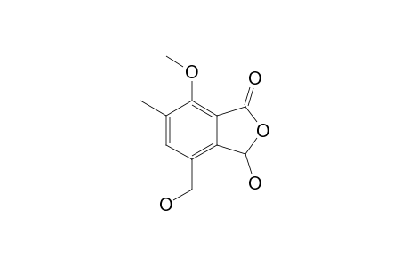PHOMOTONE;3-HYDROXY-4-(HYDROXYMETHYL)-7-METHOXY-6-METHYL-ISOBENZOFURAN-1(3H)-ONE