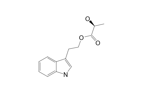 (S)-2-(1-H-INDOL-3-YL)-ETHYL_2-HYDROXYPROPANOATE