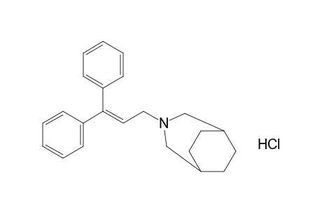 3-(3,3-diphenylallyl)-3-azabicyclo[3.2.2]nonane, hydrochloride