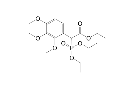 (Diethoxyphosphoryl)-2,3,4-trimethoxyphenylacetic acid ethyl ester