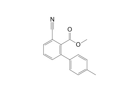 3-cyano-4'-methyl-[1,1'-Biphenyl]-2-carboxylic acid methyl ester