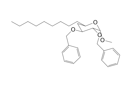 3,4-Dibenzyloxy-2-methoxy-6-nonyltetrahydropyran