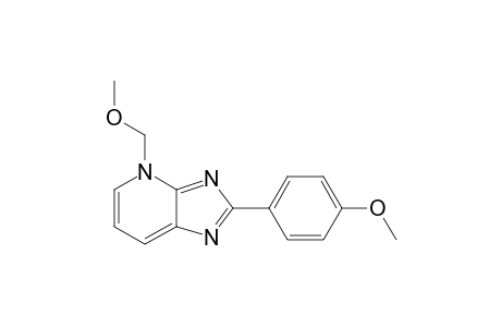 N(4)-Methoxymethyl-2-(4-methoxyphenyl)-4H-imidazo[4,5-b]pyridine