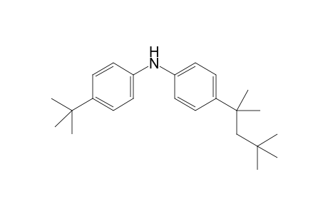 4-tert-butyl-N-(4-(2,4,4-trimethylpentan-2-yl)phenyl)aniline