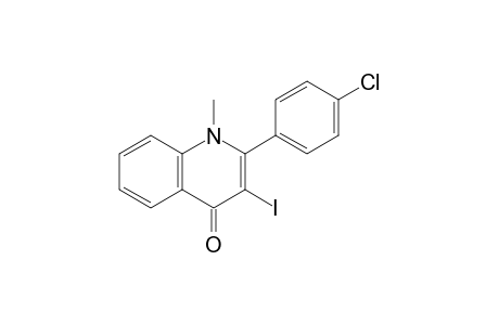 2-(4-Chlorophenyl)-3-iodanyl-1-methyl-quinolin-4-one