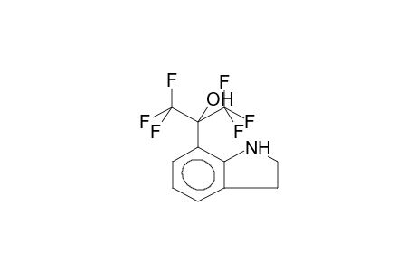 7-(ALPHA-HYDROXYHEXAFLUOROISOPROPYL)INDOLINE