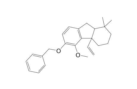 6-Benzyloxy-5-methoxy-1,1-dimethyl-4a-vinyl-2,3,4,4a,9,9a-hexahydro-1H-fluorene