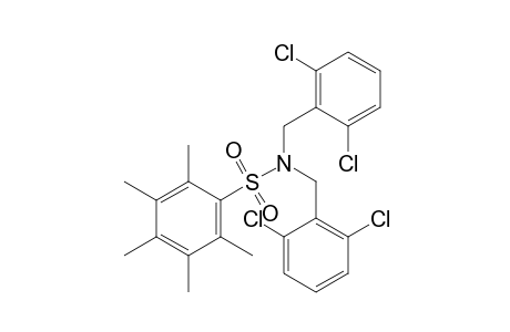 N,N-bis(2,6-dichlorobenzyl)-2,3,4,5,6-pentamethylbenzenesulfonamide
