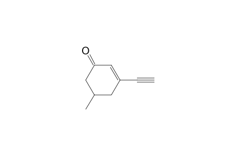 3-Ethynyl-5-methylcyclohex-2-en-1-one
