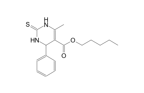 pentyl 6-methyl-4-phenyl-2-thioxo-1,2,3,4-tetrahydro-5-pyrimidinecarboxylate