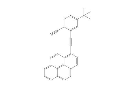 1-(5-tert-Butyl-2-ethynylphenylethynyl)pyrene
