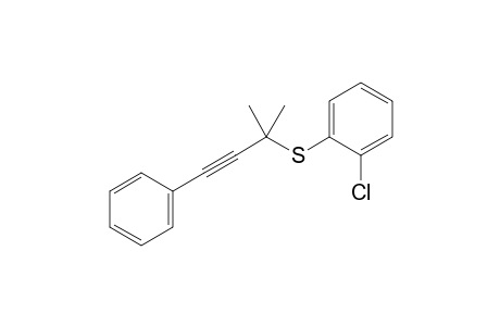 (2-Chlorophenyl) (2-Methyl-4-phenylbut-3-yn-2-yl) Sulfide