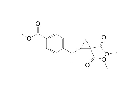 1,1-Bis(methoxycarbonyl)-2-[1'-(4"-methoxycarbonylphenyl)ethenyl]cyclopropane