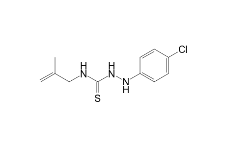 2-(4-Chlorophenyl)-N-(2-methylallyl)hydrazinecarbothioamide