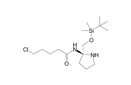(S)-(-)-5-Chloro-N-(2-tert-butyldimethylsilyloxymethylpyrrolidin-2-yl)pentanamide