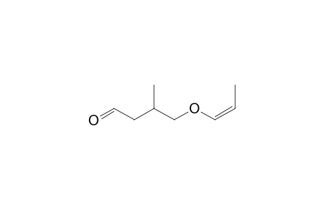 (RS)-3-Methyl-4-{[(Z)-prop-1-enyl]oxy}butanal
