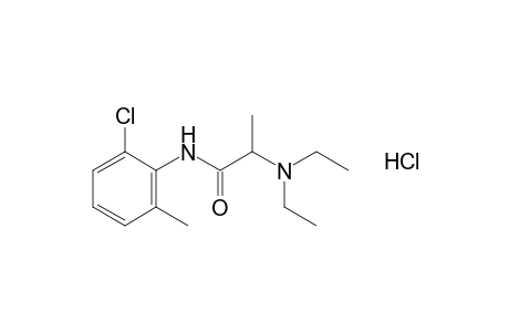 6'-chloro-2-(diethylamino)-o-propionotoluidide, monohydrochloride
