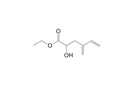 Ethyl 2-hydroxy-4-methylene-5-hexanoate