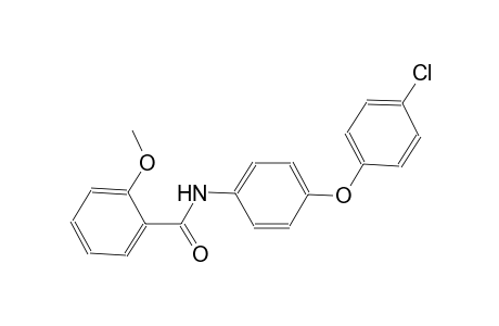 benzamide, N-[4-(4-chlorophenoxy)phenyl]-2-methoxy-