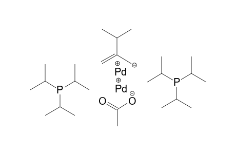 mu-(Acetate)-mu-(2-isopropylallyl)-bis(triisopropylpliosphine)dipalladium(I)