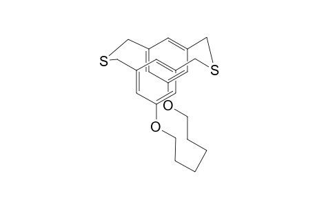 1,8-Dioxa-16,25-dithia[8.3.3](1,3,5)cyclophane