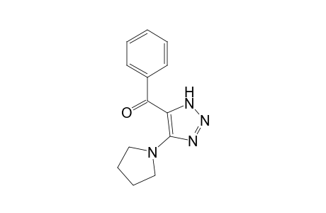5-Benzoyl-4-pyrrolidino-1,2,3-triazole
