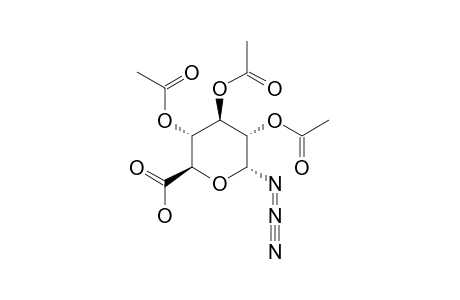 2,3,4-TRI-O-ACETYL-1-AZIDO-1-DEOXY-ALPHA-D-GLUCOPYRANURONIC-ACID