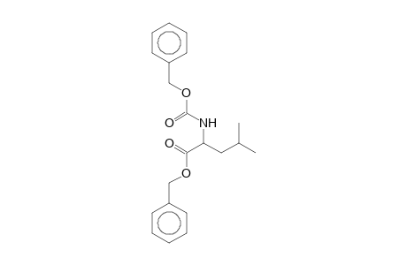 Benzyl 2-([(benzyloxy)carbonyl]amino)-4-methylpentanoate