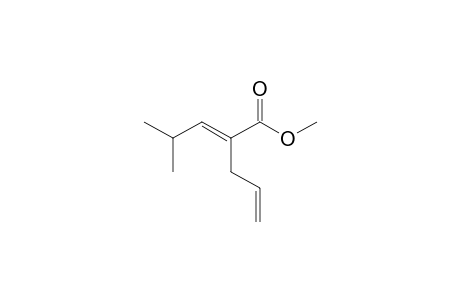 Methyl 4-methyl-2-(prop-2'-en-1'-yl)-pent-2-enoate