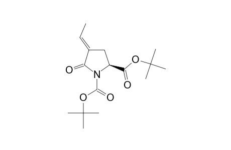 TERT.-BUTYL-(2S)-N-TERT.-BUTOXYCARBONYL-4-ETHYLIDENEPYROGLUTAMATE