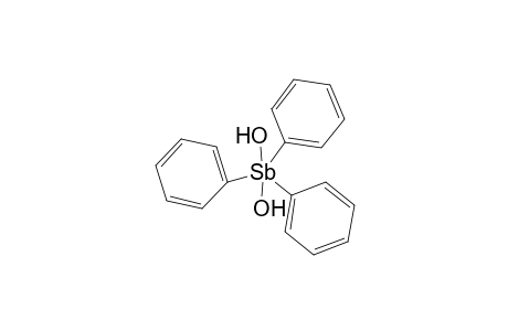 Antimony, dihydroxytriphenyl-