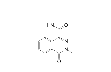 N-tert-butyl-3-methyl-4-oxidanylidene-phthalazine-1-carboxamide