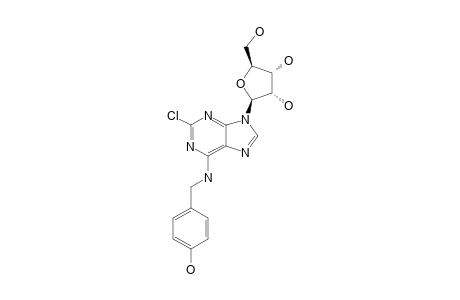 2-CHLORO-N6-(4-HYDROXYBENZYL)-ADENOSINE