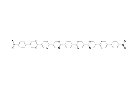 4-Phenylenebis[5-(4-nitrophenyl)-2'-(2,5':2',5"-terpyrimidine)]