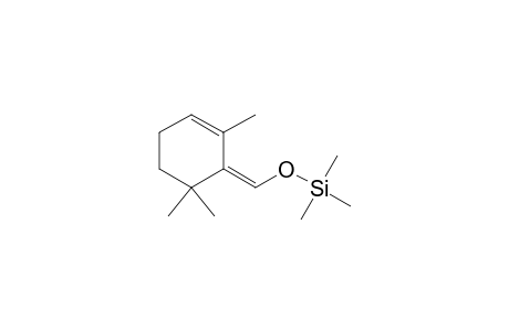 isomer 2,2,6-trimethyl-1-trimethylsiloxymethylene-cyclohexa-5-ene