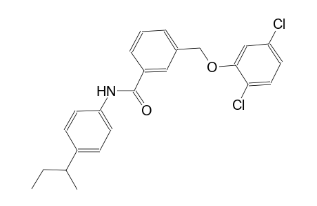 N-(4-sec-butylphenyl)-3-[(2,5-dichlorophenoxy)methyl]benzamide