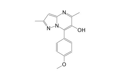 pyrazolo[1,5-a]pyrimidin-6-ol, 7-(4-methoxyphenyl)-2,5-dimethyl-