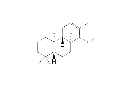 (1S,4aS,4bR,8aR,10aS)-1-(iodanylmethyl)-2,4b,8,8,10a-pentamethyl-4,4a,5,6,7,8a,9,10-octahydro-1H-phenanthrene