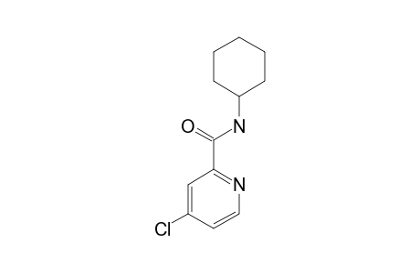 4-CHLORO-N-CYCLOHEXYL-PYRIDINE-2-CARBOXAMIDE