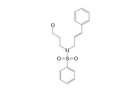 3-(N-PHENYLSULFONYL-N-CINNAMYLAMINO)-PROPANOL