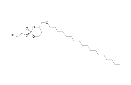 (2s,4s)-2-(2-bromoethoxy)-4-(octadecyloxymethyl)-1,3,2-dioxaphosphorinane 2-oxide