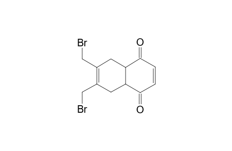 1,4-Naphthalenedione,1,4,4a,5,8,8a-hexeahydro-6,7-di(bromomethyl)