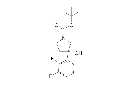 tert-butyl 3-(2,3-difluorophenyl)-3-hydroxypyrrolidine-1-carboxylate