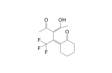 2-[3'-Acetyl-2'-hydroxy-4'-(trifluoromethylbuten-2'-ylidene]cyclohexanone