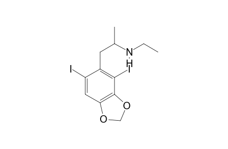 N-Ethyl-diiodo-3,4-methylenedioxyamphetamine