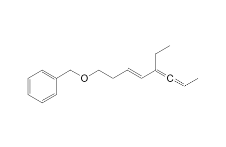 (E)-((5-Ethylocta-3,5,6-trienyloxy)methyl)benzene